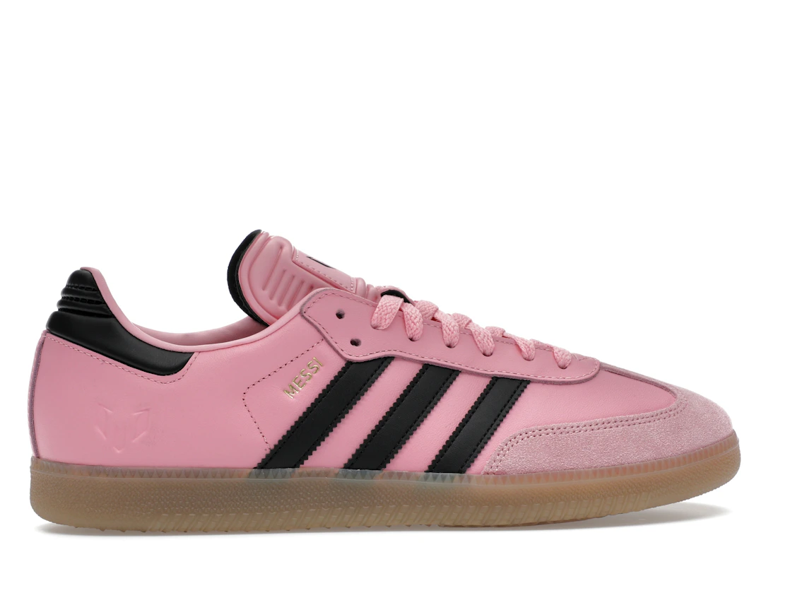 Vue 36 de adidas Samba Messi Light Pink Black