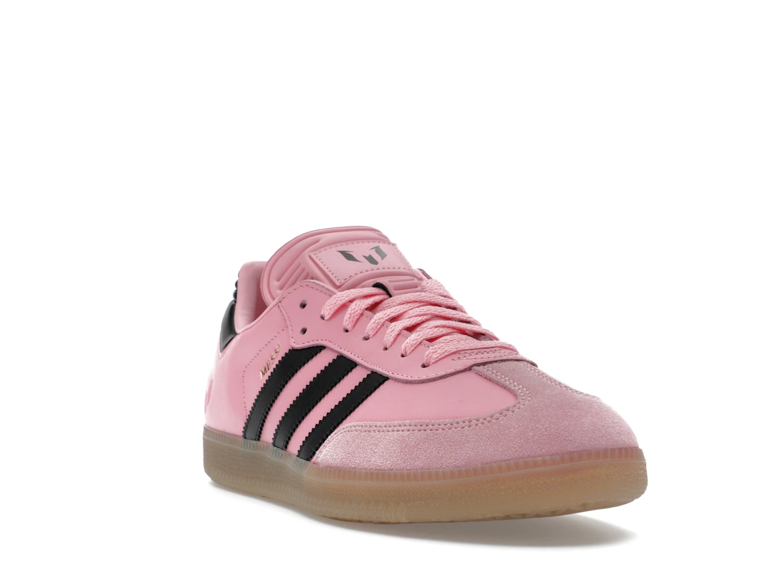 Vue 7 de adidas Samba Messi Light Pink Black