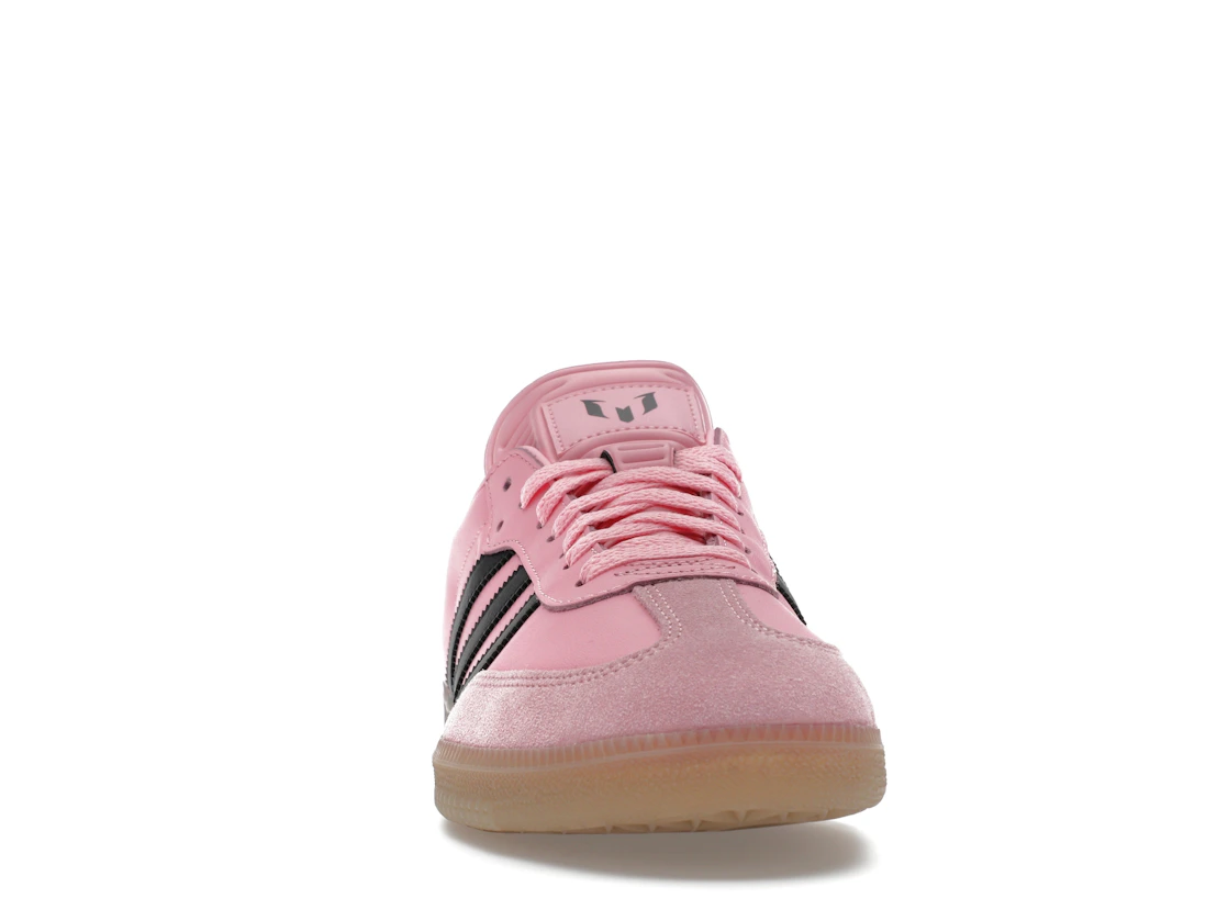 Vue 9 de adidas Samba Messi Light Pink Black