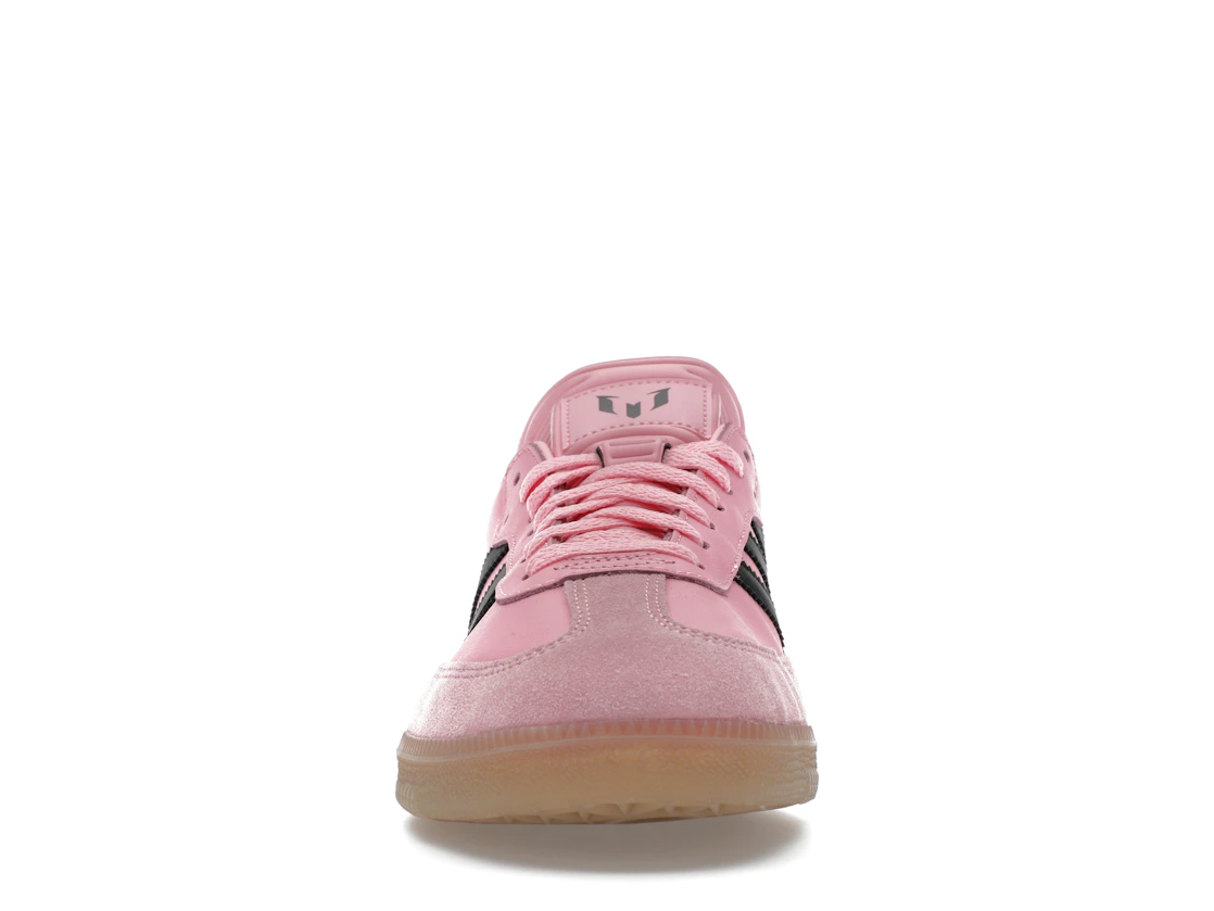Vue 10 de adidas Samba Messi Light Pink Black