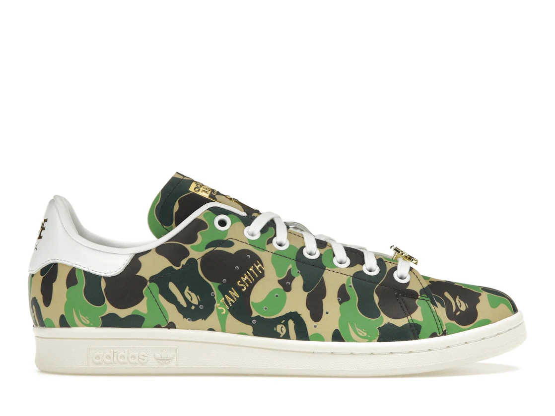 Vue 1 de adidas Stan Smith Bape ABC Camo