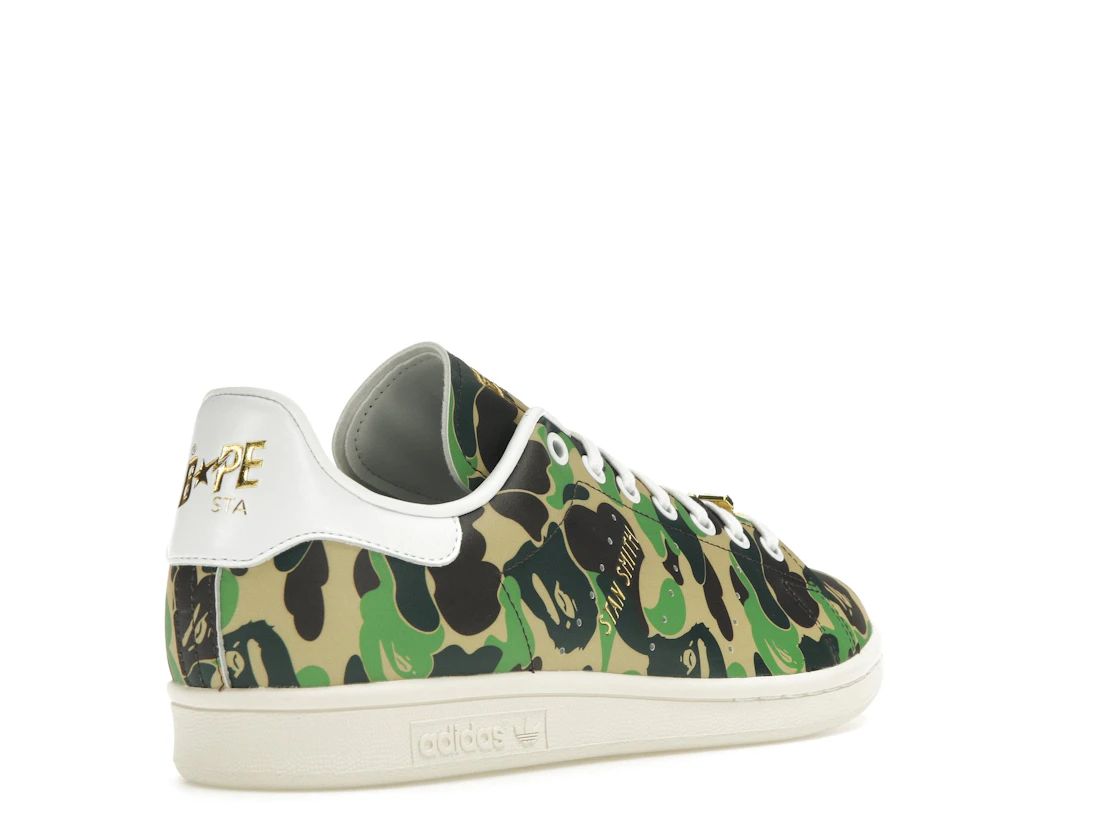 Vue 32 de adidas Stan Smith Bape ABC Camo