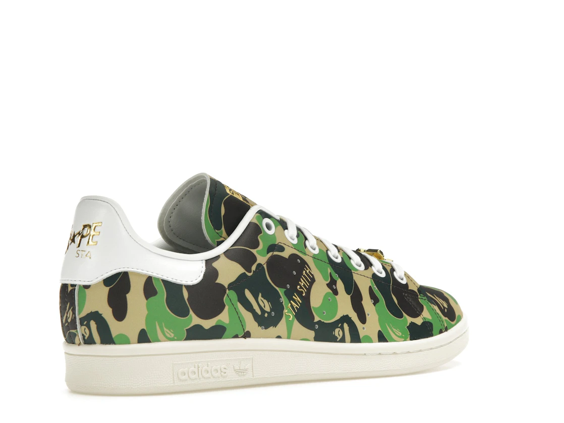 Vue 33 de adidas Stan Smith Bape ABC Camo