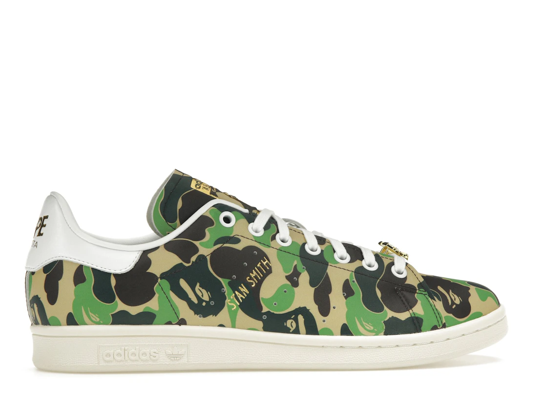 Vue 36 de adidas Stan Smith Bape ABC Camo
