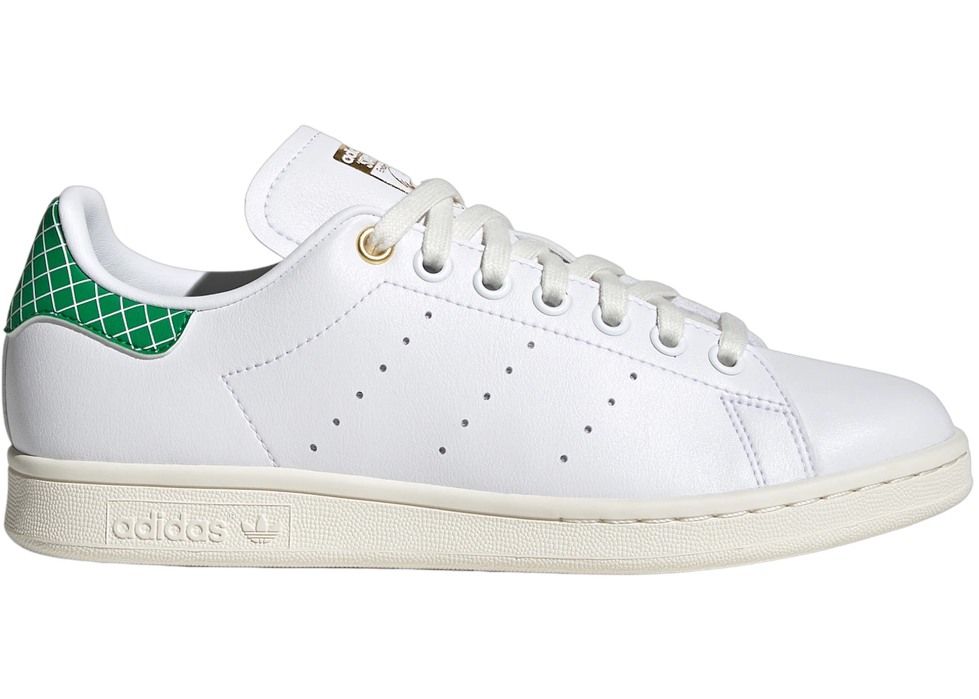 adidas Stan Smith Cloud White Green Legacy Indigo 