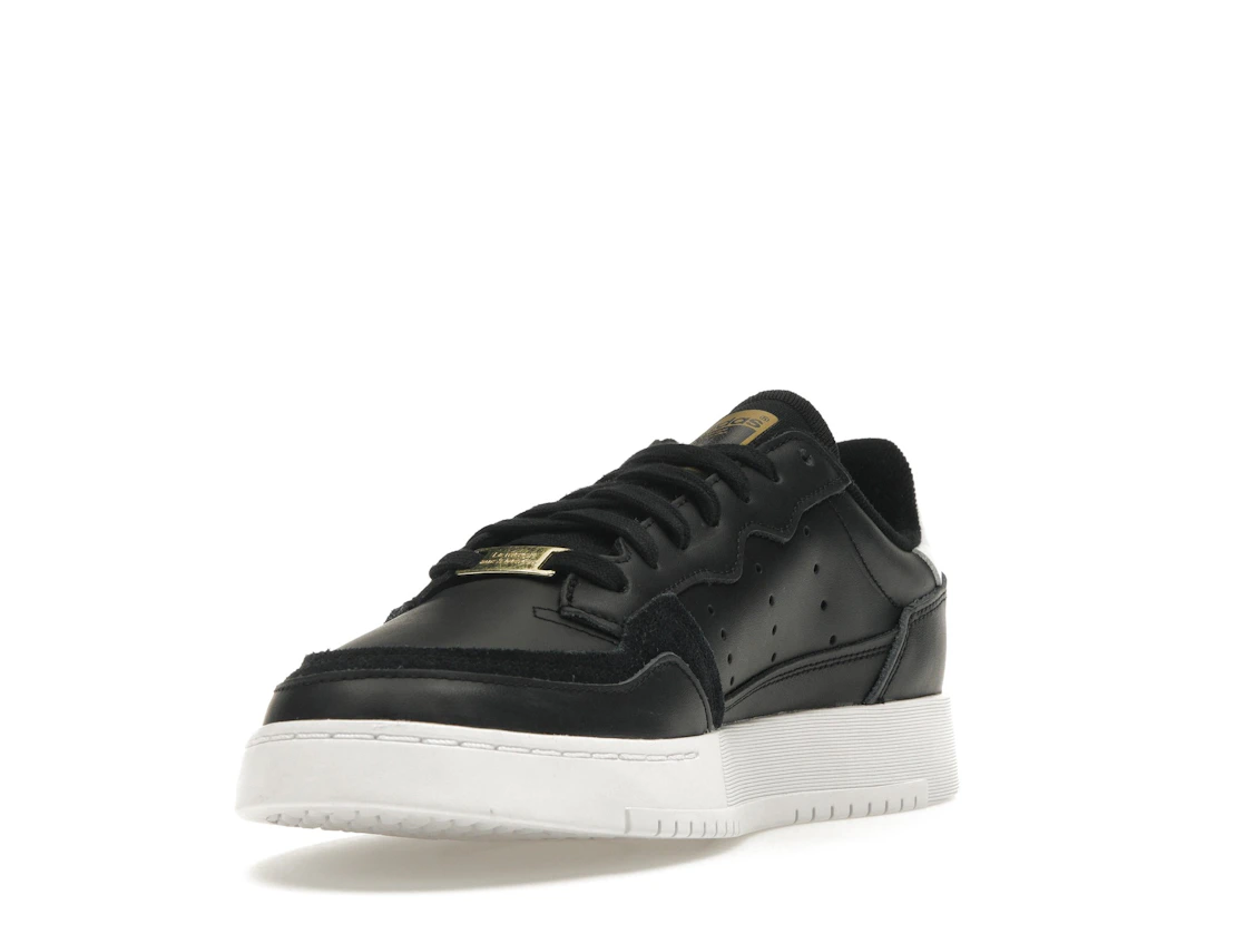 Vue 13 de adidas Supercourt Core Black White