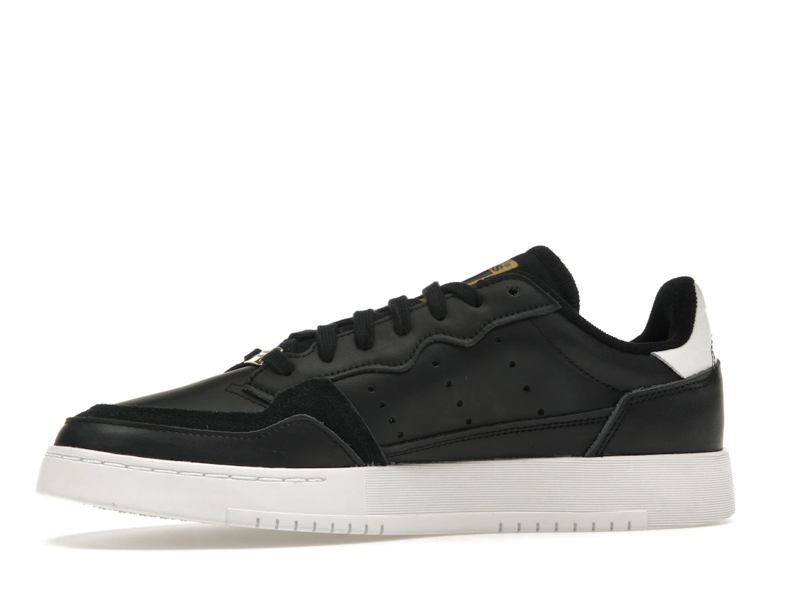 Vue 17 de adidas Supercourt Core Black White