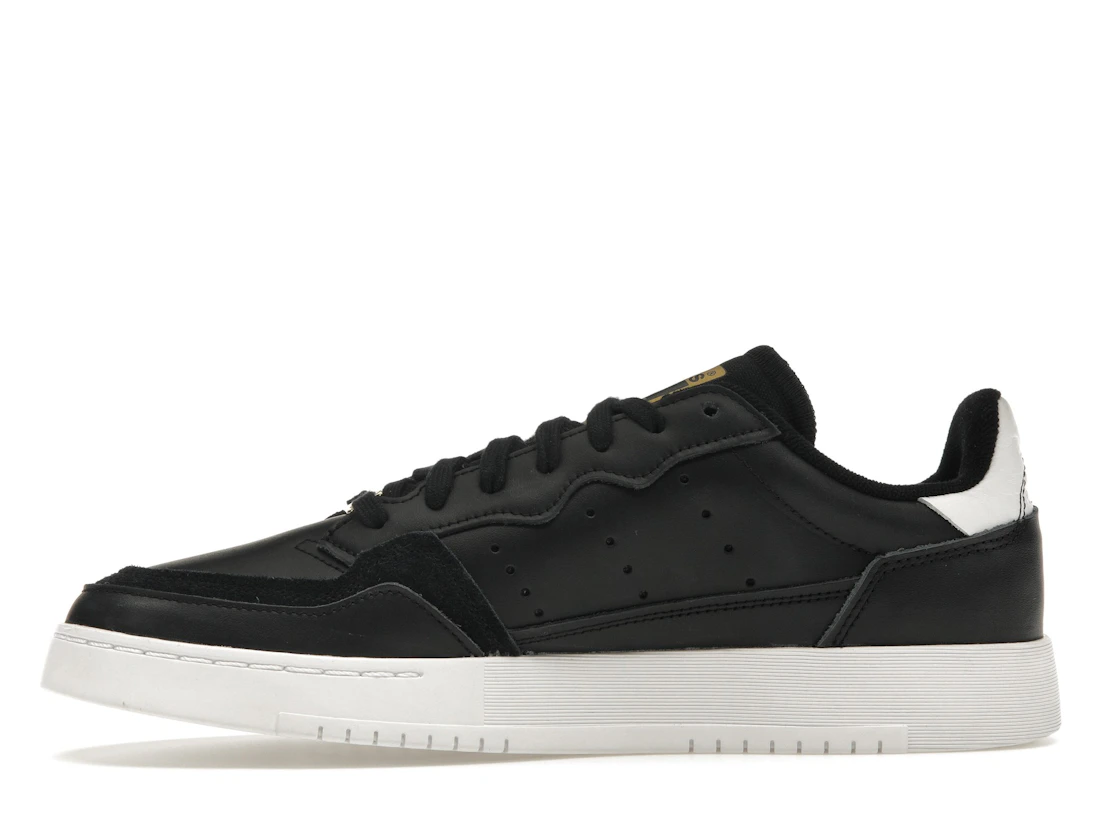 Vue 18 de adidas Supercourt Core Black White