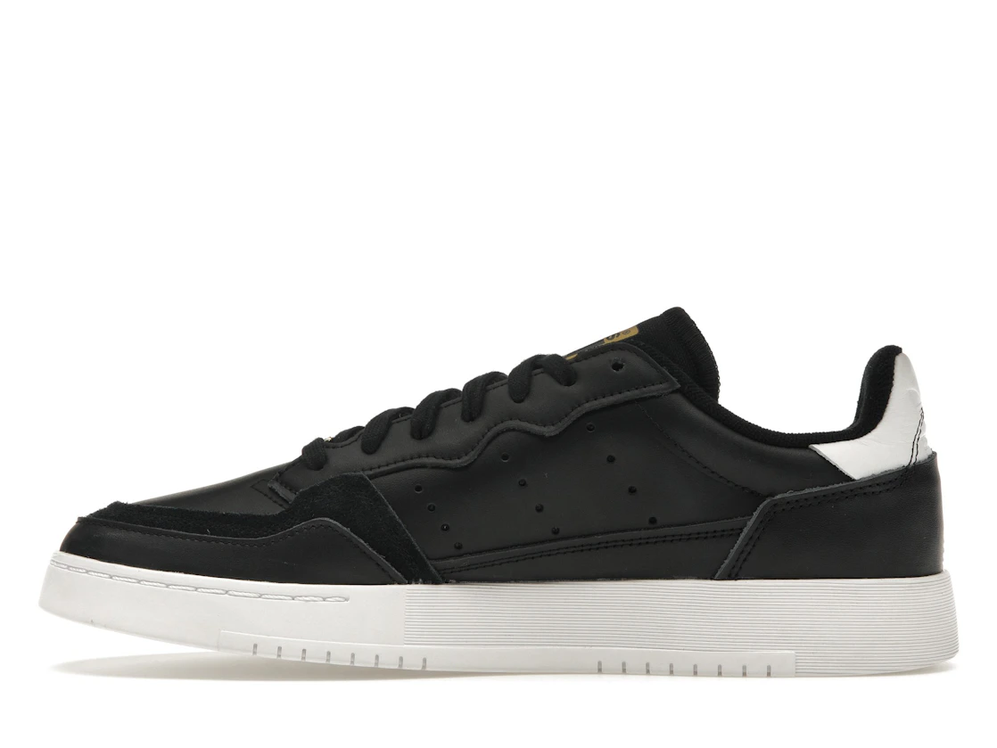 Vue 19 de adidas Supercourt Core Black White