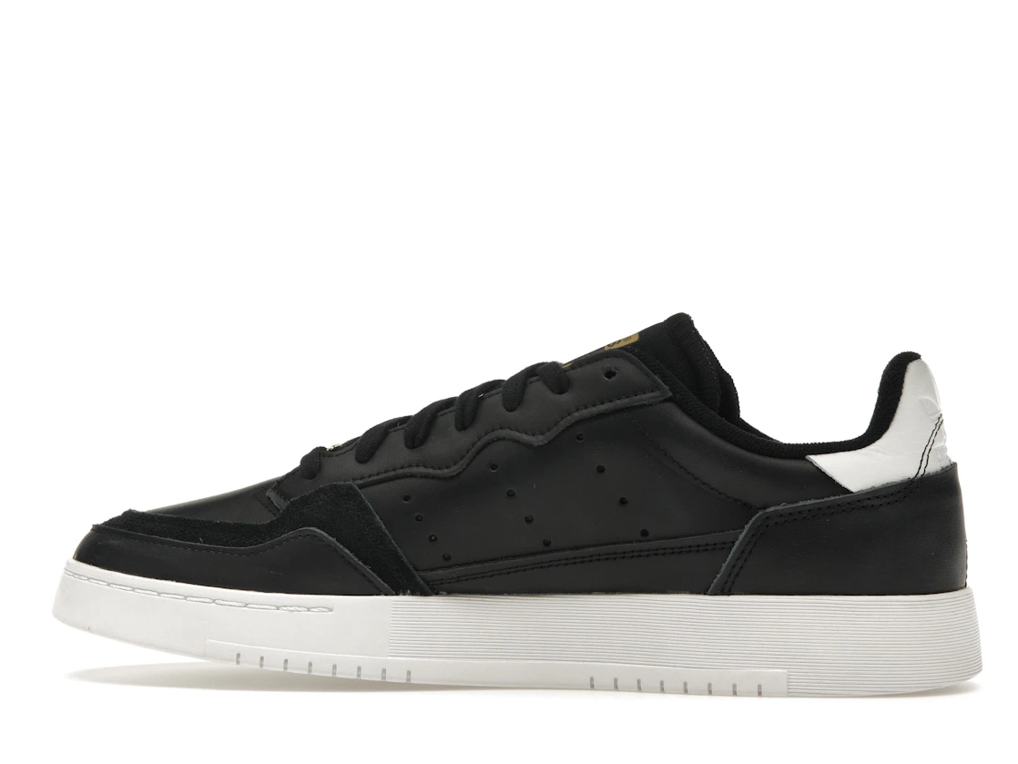 Vue 20 de adidas Supercourt Core Black White