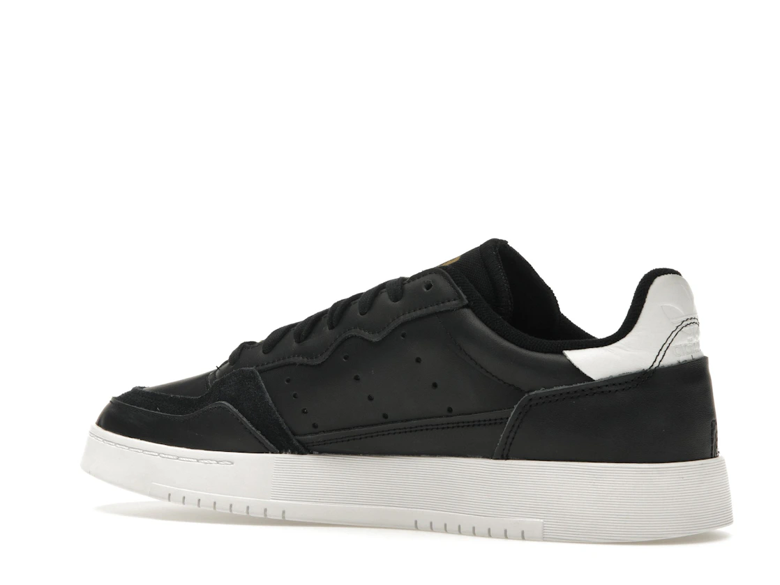Vue 22 de adidas Supercourt Core Black White