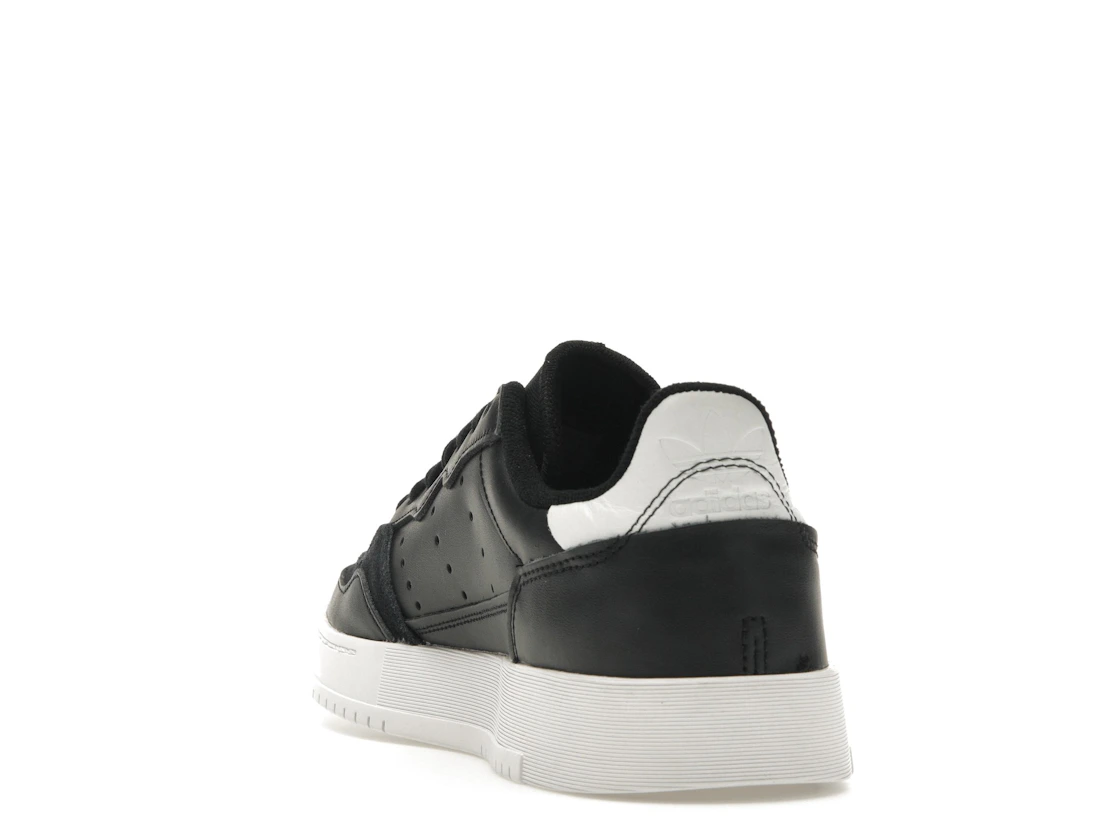 Vue 26 de adidas Supercourt Core Black White