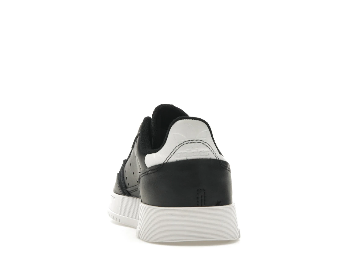 Vue 27 de adidas Supercourt Core Black White