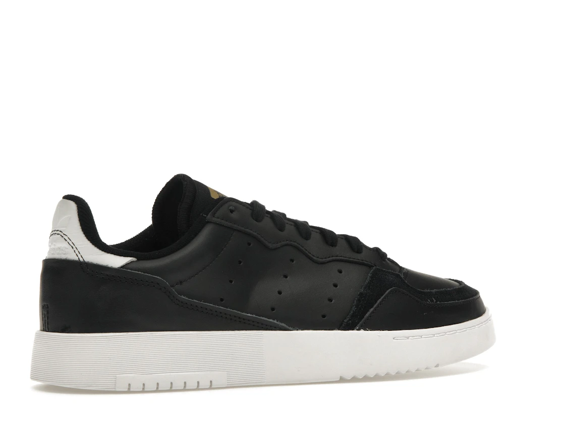 Vue 34 de adidas Supercourt Core Black White
