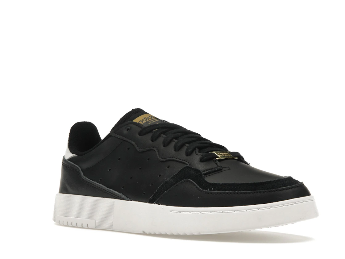 Vue 5 de adidas Supercourt Core Black White
