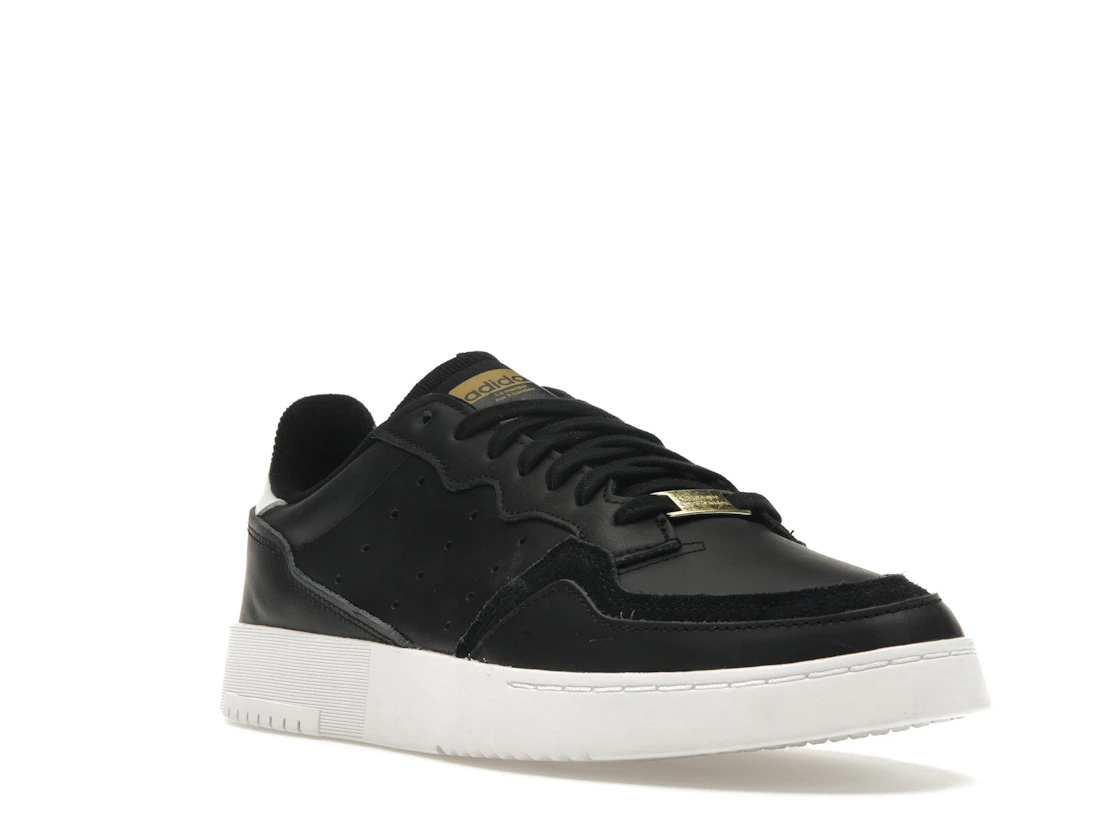 Vue 6 de adidas Supercourt Core Black White