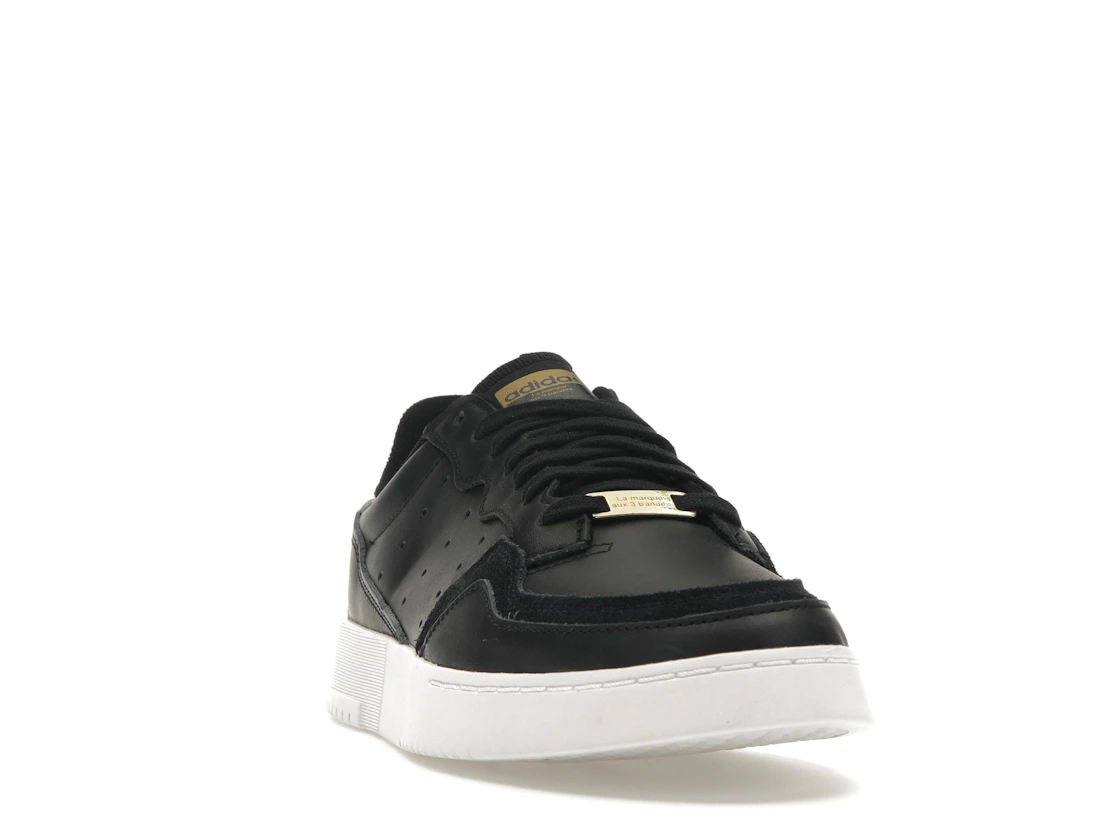 Vue 8 de adidas Supercourt Core Black White