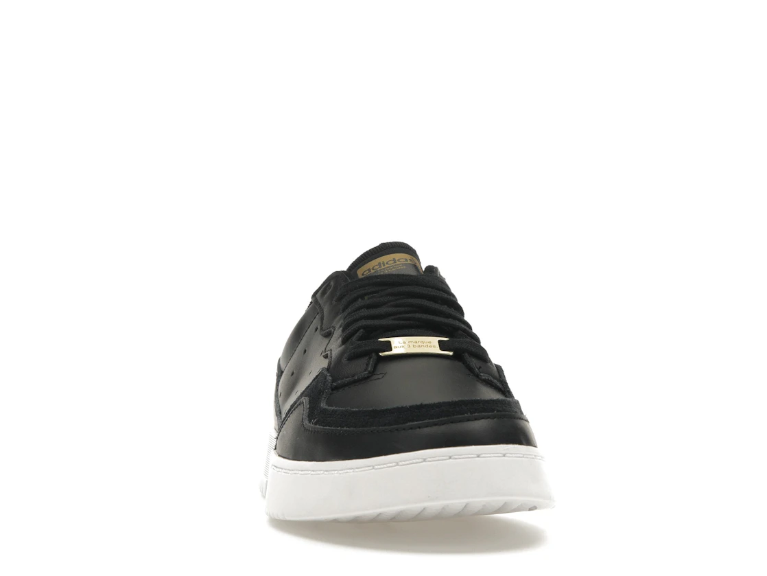 Vue 9 de adidas Supercourt Core Black White