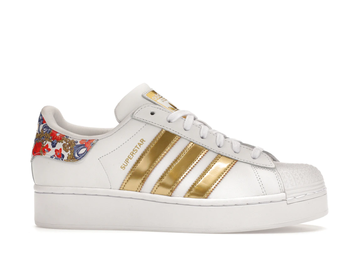 Vue 2 de adidas Superstar Bold HER Studio London Floral 