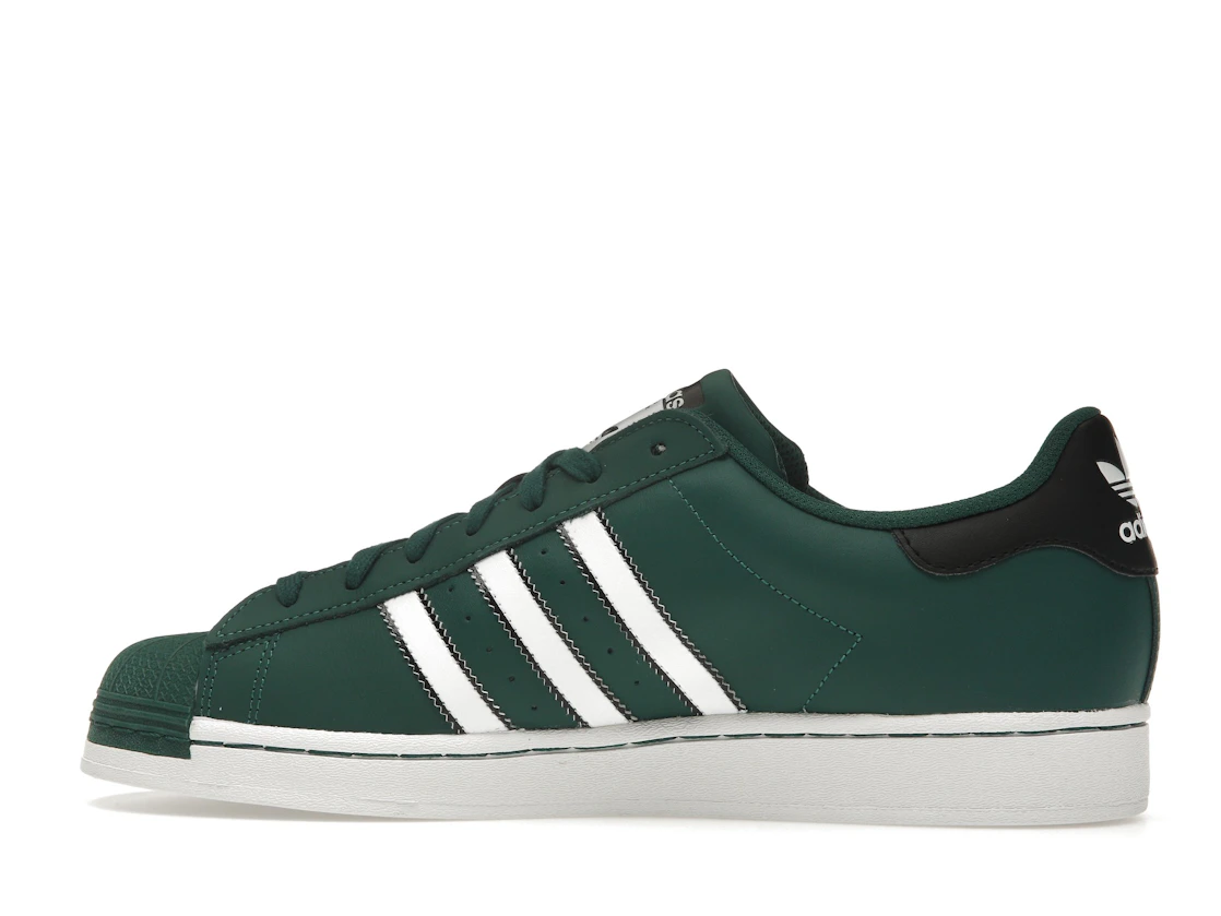Vue 20 de adidas Superstar Collegiate Green Cloud White Core Black