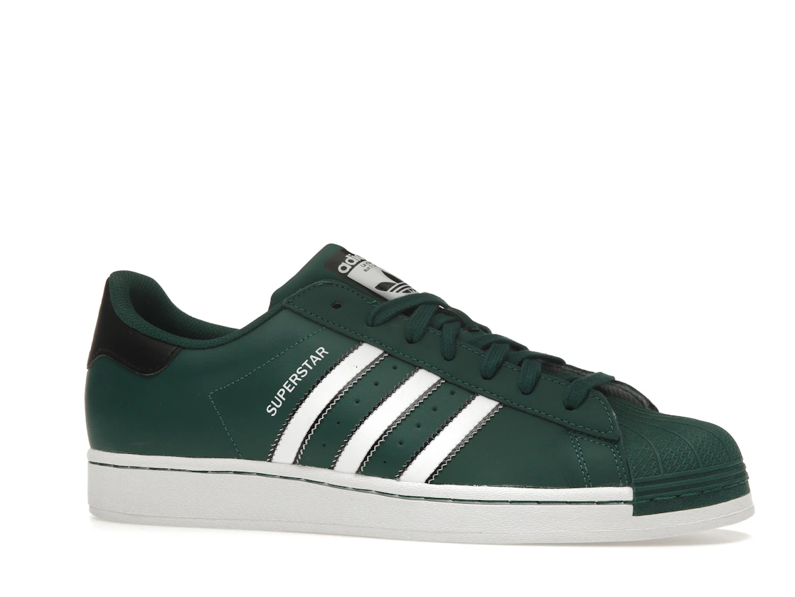 Vue 3 de adidas Superstar Collegiate Green Cloud White Core Black