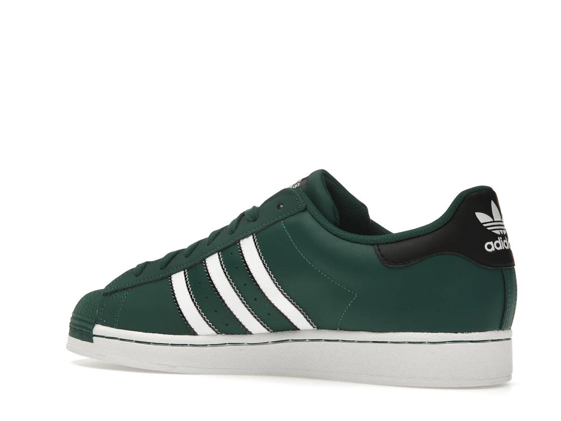 Vue 22 de adidas Superstar Collegiate Green Cloud White Core Black