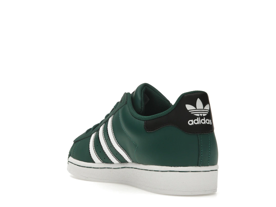 Vue 25 de adidas Superstar Collegiate Green Cloud White Core Black