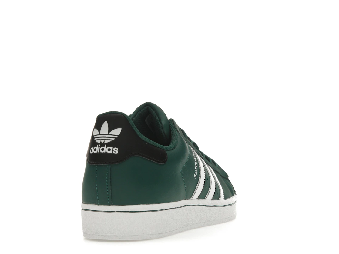 Vue 30 de adidas Superstar Collegiate Green Cloud White Core Black