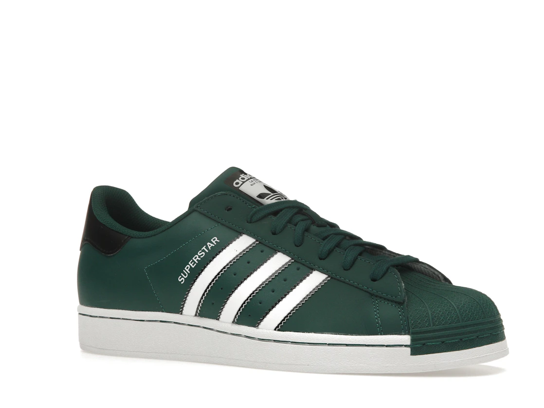 Vue 4 de adidas Superstar Collegiate Green Cloud White Core Black