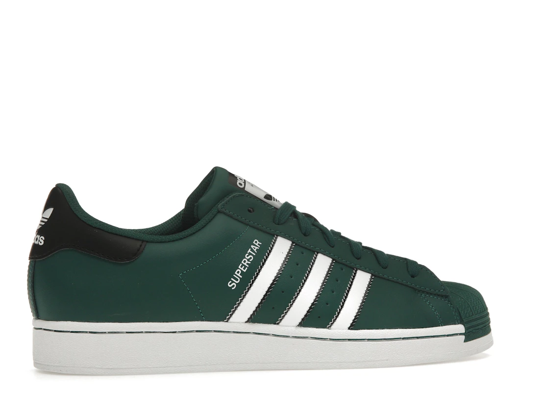 Vue 35 de adidas Superstar Collegiate Green Cloud White Core Black