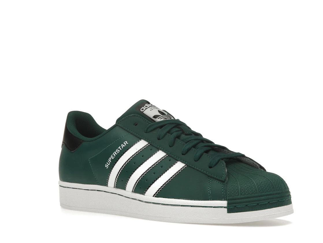 Vue 5 de adidas Superstar Collegiate Green Cloud White Core Black