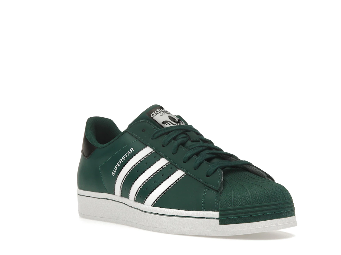 Vue 6 de adidas Superstar Collegiate Green Cloud White Core Black