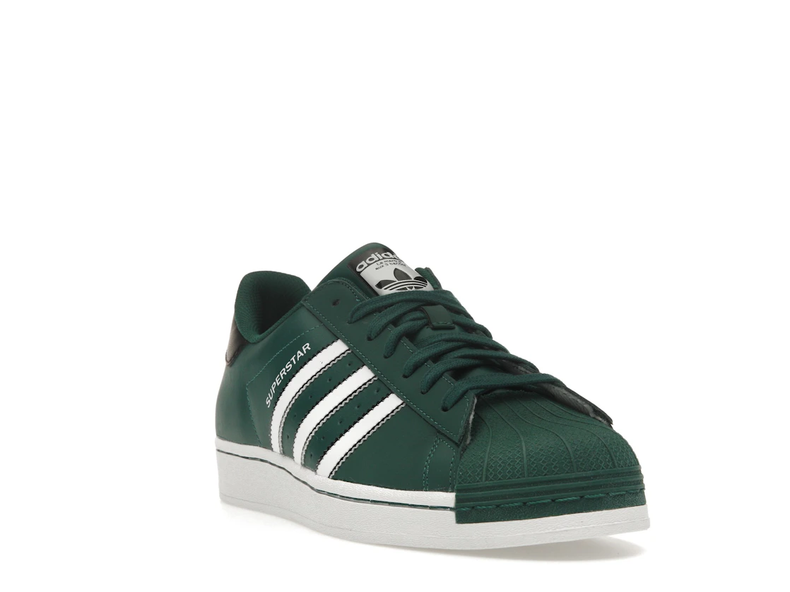 Vue 7 de adidas Superstar Collegiate Green Cloud White Core Black
