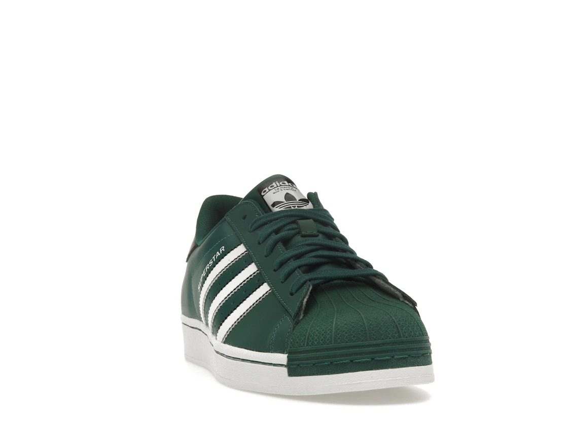Vue 8 de adidas Superstar Collegiate Green Cloud White Core Black