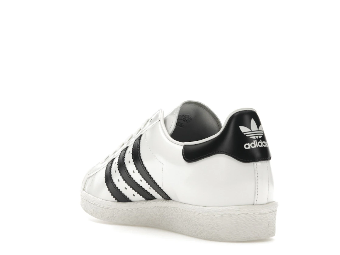 Vue 25 de adidas Superstar Prada White Black