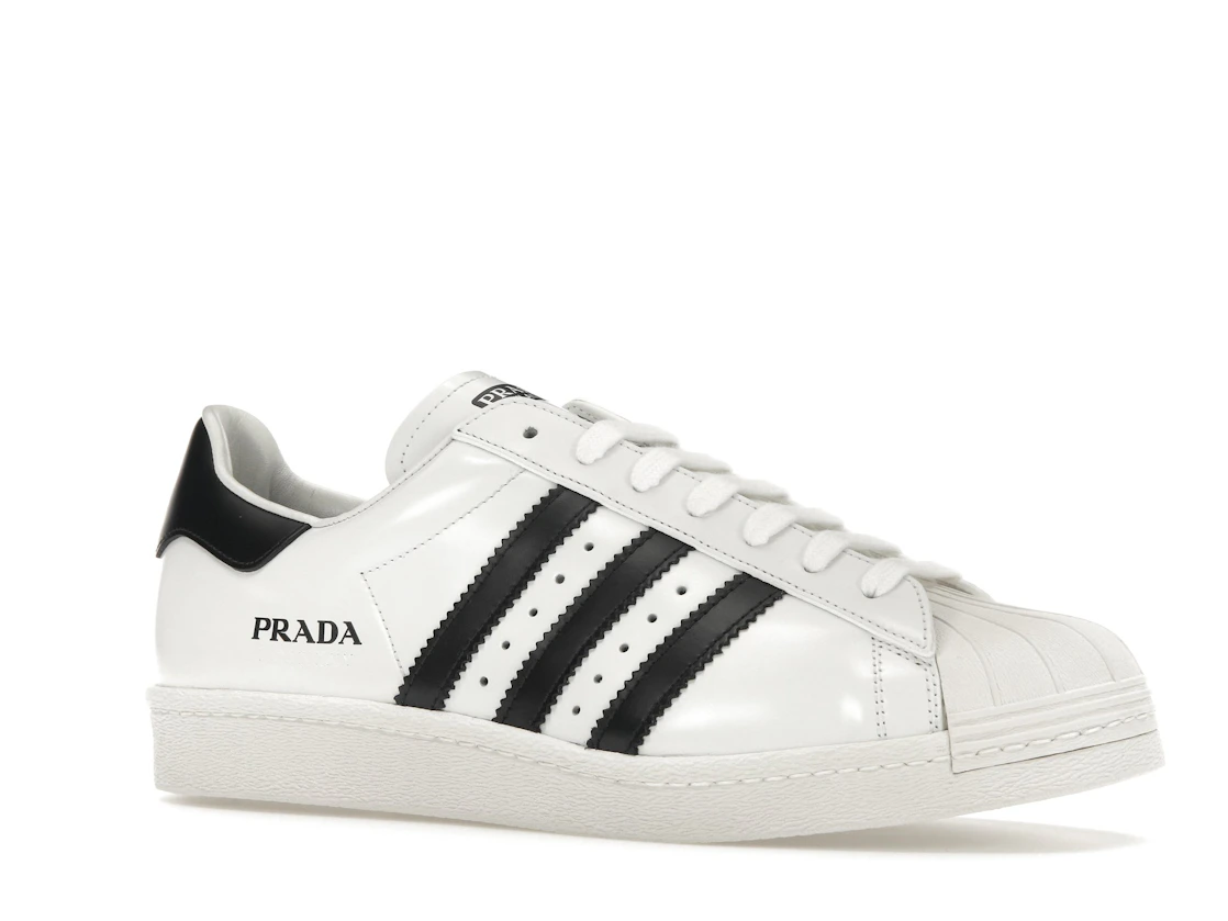 Vue 4 de adidas Superstar Prada White Black