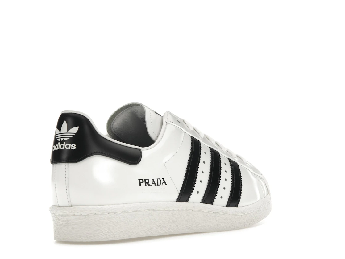Vue 32 de adidas Superstar Prada White Black