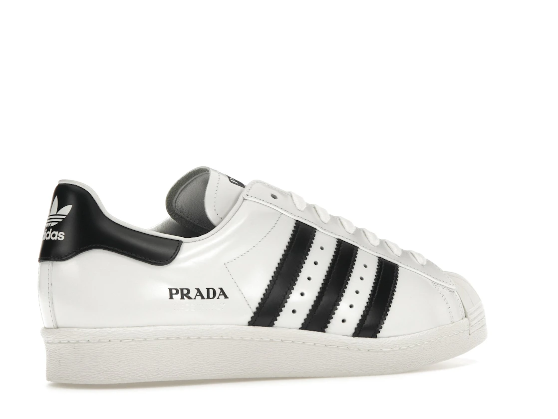 Vue 34 de adidas Superstar Prada White Black