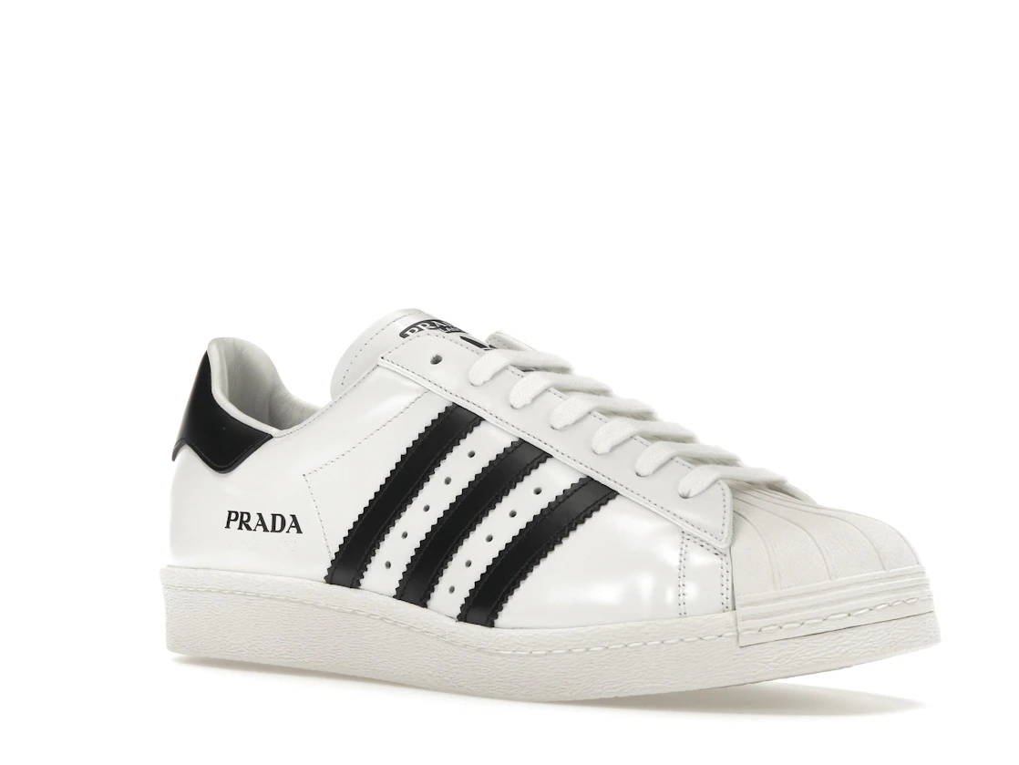 Vue 5 de adidas Superstar Prada White Black