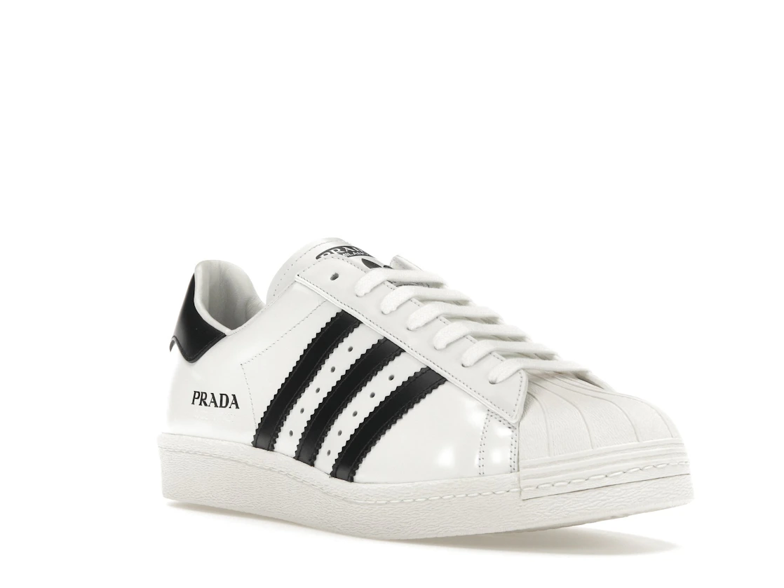 Vue 6 de adidas Superstar Prada White Black