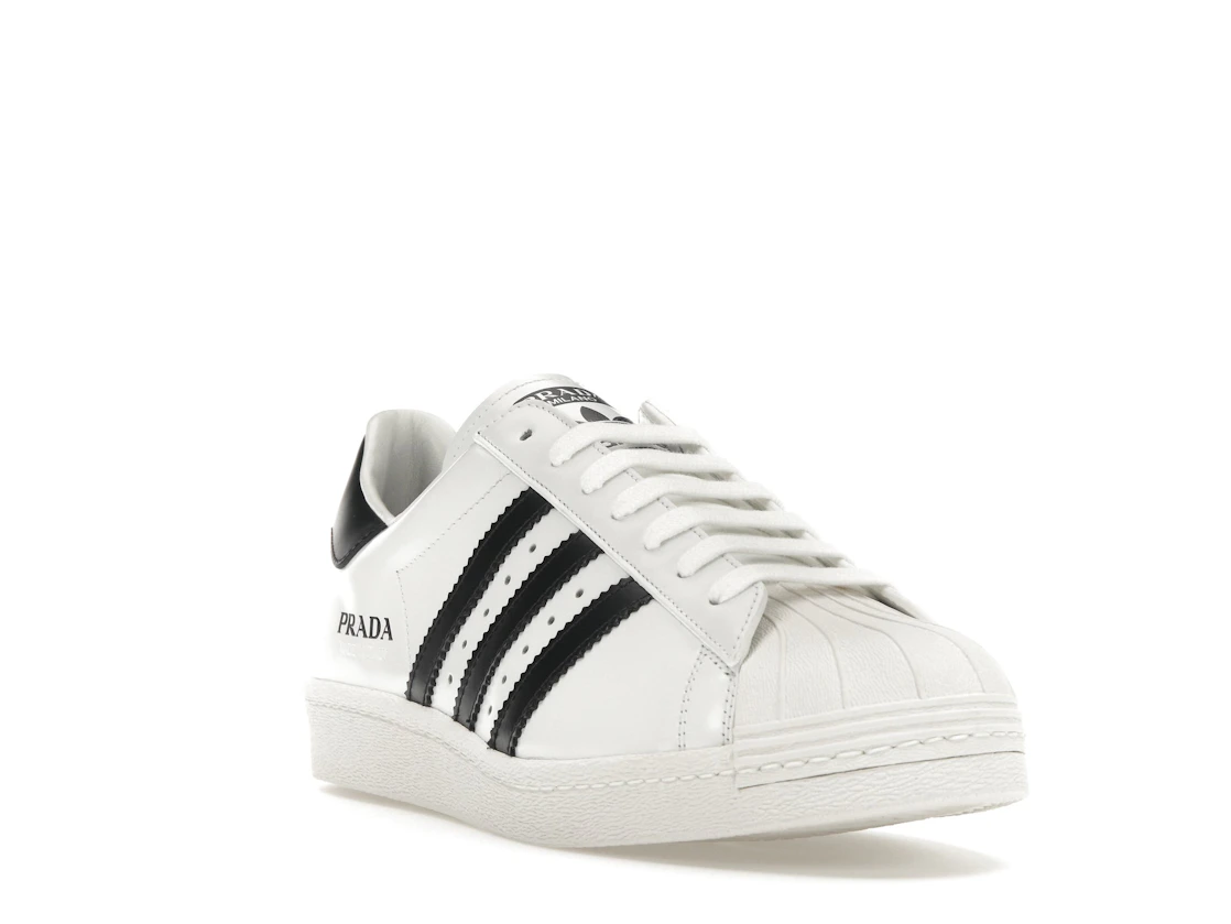 Vue 7 de adidas Superstar Prada White Black