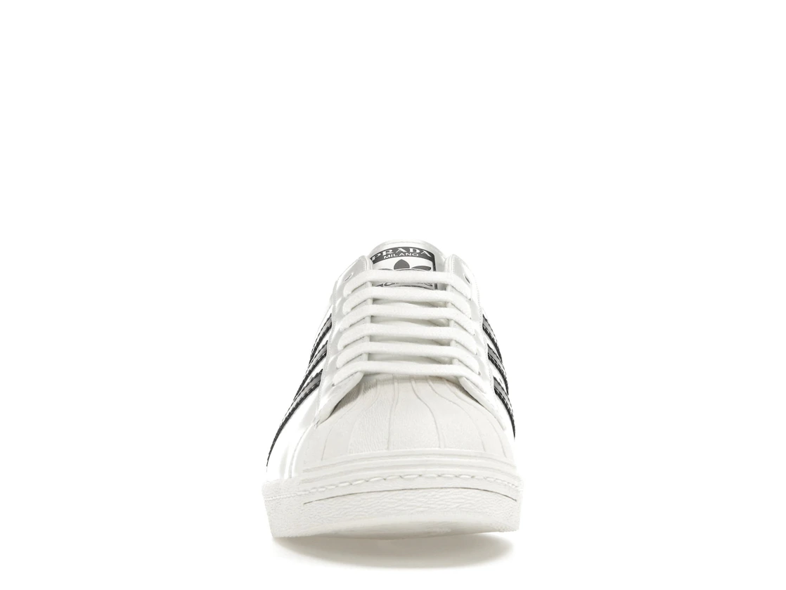Vue 10 de adidas Superstar Prada White Black