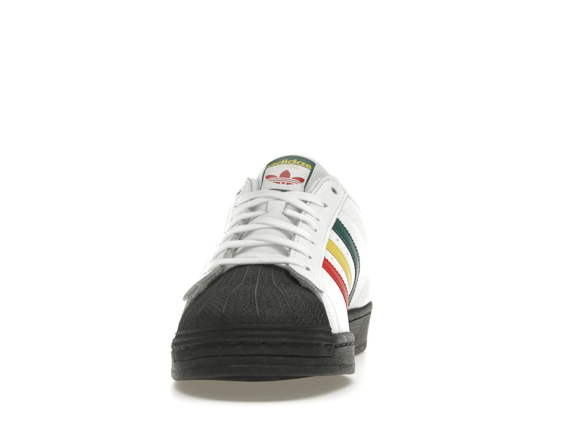 Vue 11 de adidas Superstar Rasta White