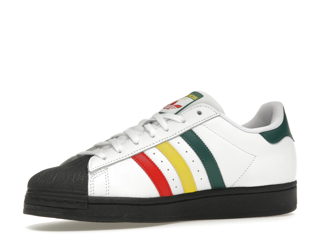 Vue 16 de adidas Superstar Rasta White