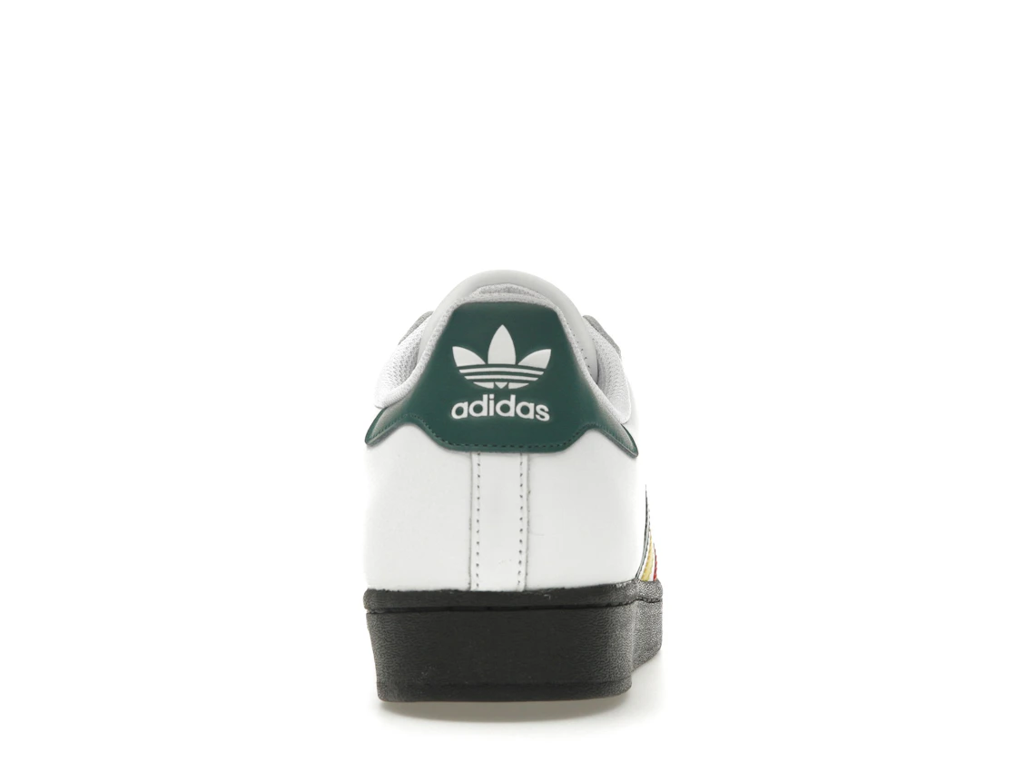 Vue 28 de adidas Superstar Rasta White
