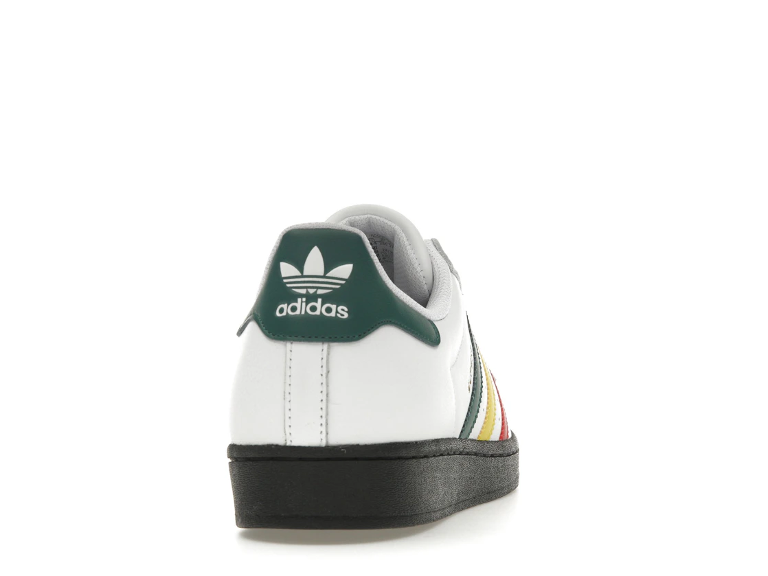 Vue 29 de adidas Superstar Rasta White
