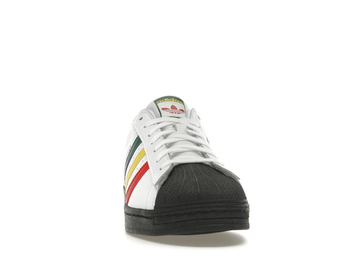 Vue 9 de adidas Superstar Rasta White