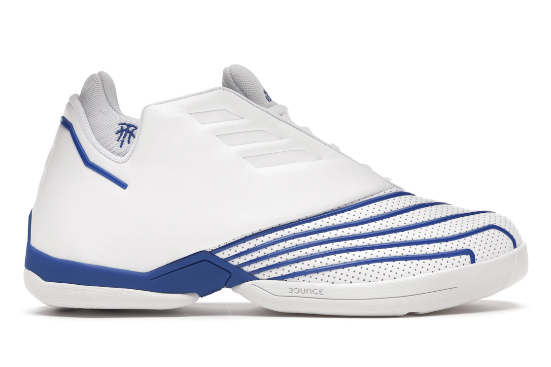 Vue 1 de adidas T-Mac 2.0 Restomod Evo White Royal Blue