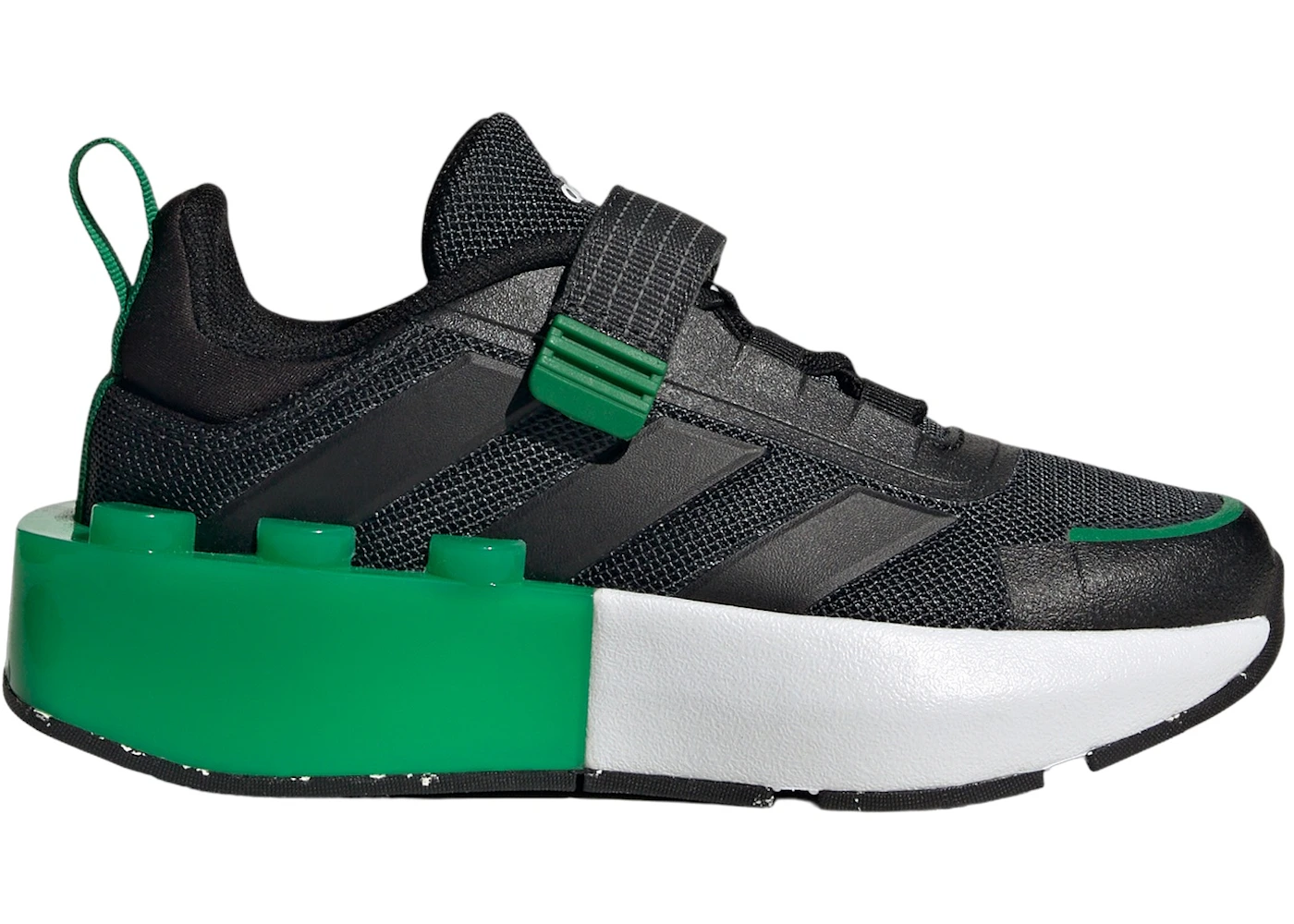 adidas Tech RNR LEGO Carbon Core Black Green (GS)