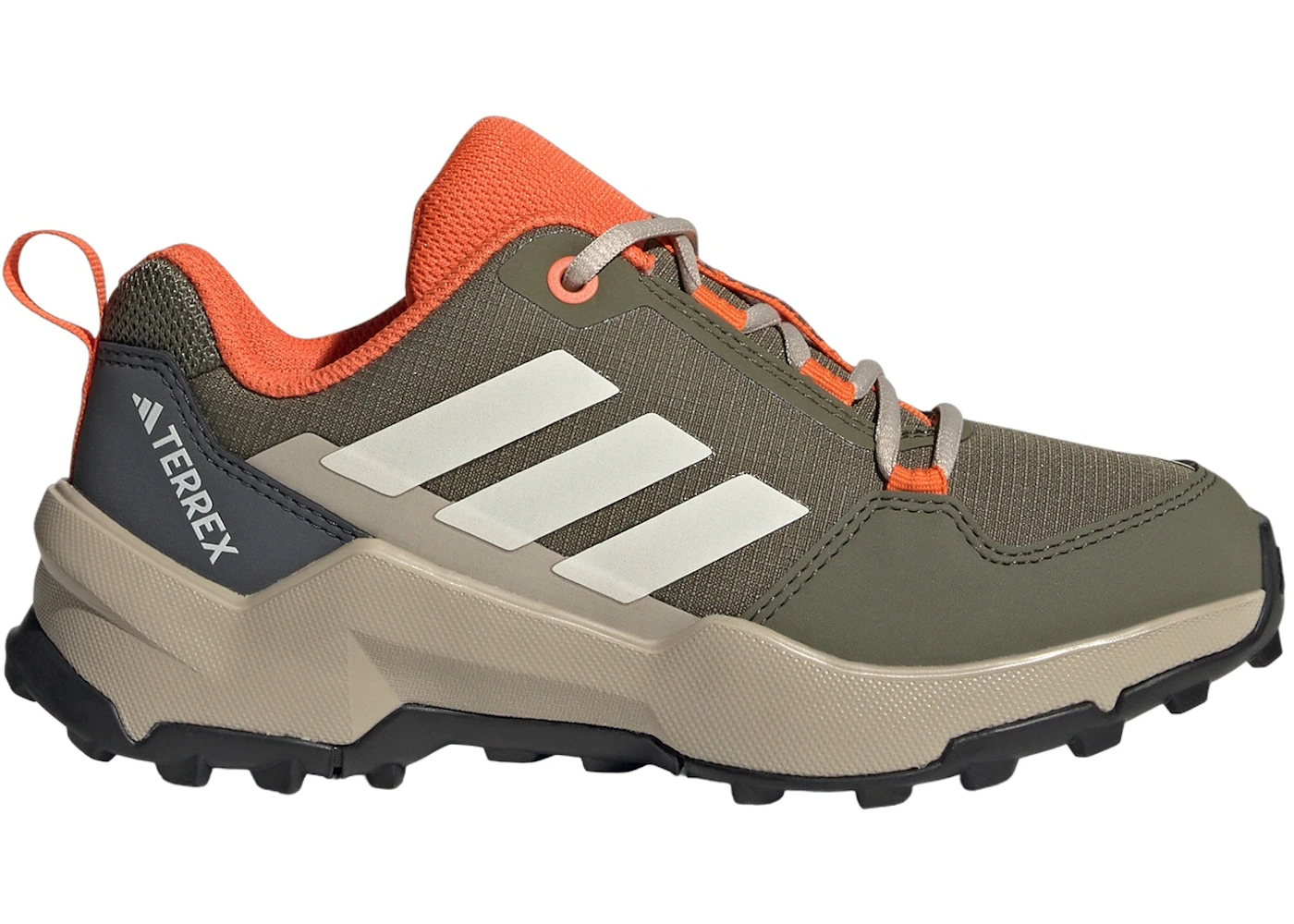 adidas Terrex AX4R Olive Strata Wonder White Semi Impact Orange (GS)